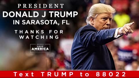 President Donald J Trump in Sarasota