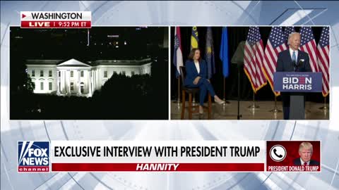 Trump says if Biden wins, US will become a '9th-world country' on 'Hannity'