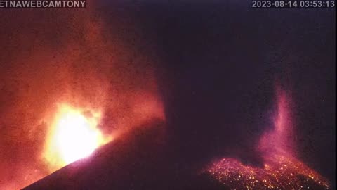 A recent eruption of the neighboring Mount Etna, all flights at Catania, in Sicily, are suspended