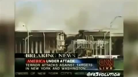 911 footage - aired once on TV - never again. Did a plane hit the Pentagon?