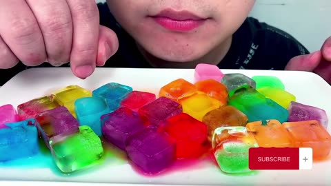 Mesmerizing ASMR | Colorful Ice Balls Chewing Sounds | Relaxing Sensation