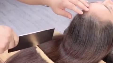 #5 Amazing hair cutting satisfying video