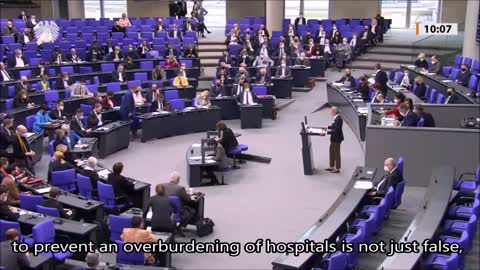 Hard-Hitting Speech In Parliament Against The “Vaccine” Mandates In Germany