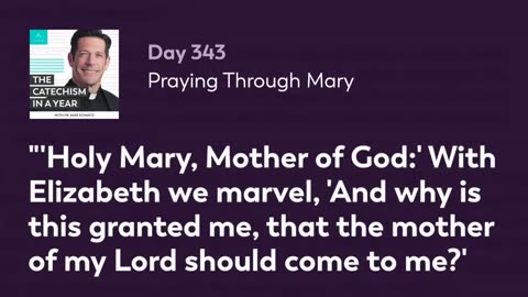 Day 343: Praying Through Mary — The Catechism in a Year (with Fr. Mike Schmitz)