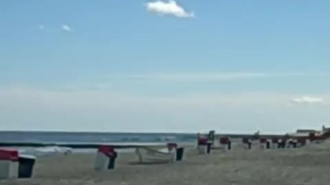 DEAL CASINO BEACH (NJ/New Jersey shore ocean beach front view)