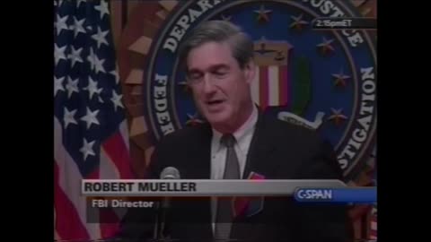 John Ashcroft & Robert Mueller Media Announcement Regarding the 9/11 Attacks (9-14-2001)