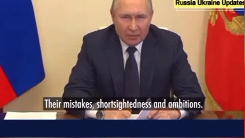 Putin appealed to the West’s citizens and accused their ruling elites of inventing the threat