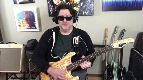 Major Loops with FrankStalloneGuitars.com “The Tigress”