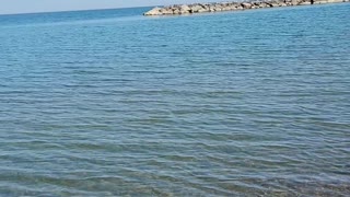 Water at the beach Presque Isle State Park