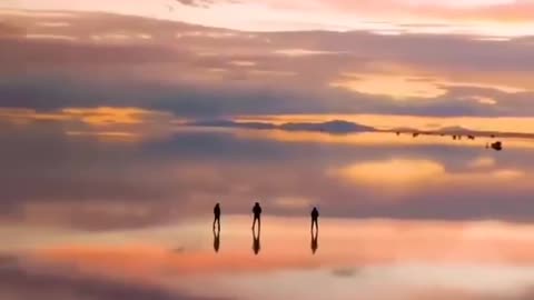 Sunsets on the Salt Flats are unlike any other Tag a friend you'd go with! Video.