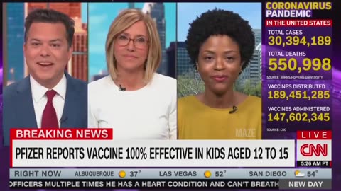 March 2021 - CNN: "Pfizer vaccine is 100% effective in preventing infection in Teens"