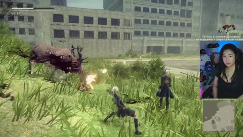 Nier Automata Route B | Super Squat Square Up - Part 5