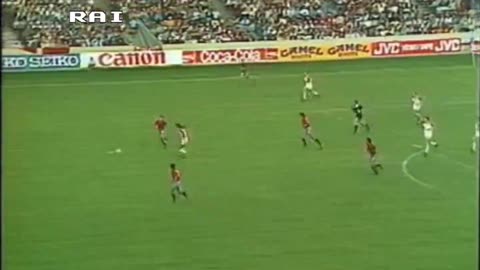RAITRE - Intera Partita di SemiFinale di Europei di Calcio 1984-Danimarca-Spagna 5-6 (Domenica 24 Giugno 1984) [HD-1080p60]
