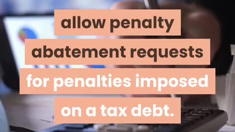 Penalty Abatement with the IRS