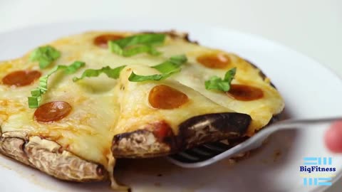 🍄Melted Portobello Pizza Keto Stuffed Mushrooms: A Flavor Explosion