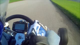 61 Kartway Fall Challenge - Vintage Kart Race #3 Onboard