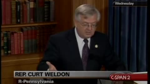 Curt Weldon Press Conference On Able Danger