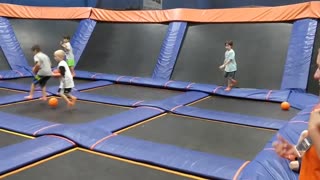 Spencer at Sky Zone VID 20180715 130101