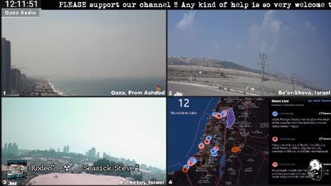 Webcams LIVE From Gaza strip, Israel, Ashdod, Tel Aviv