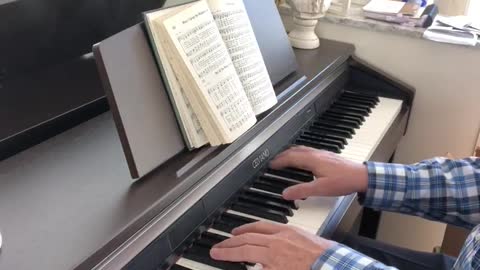 Blessed Redeemer — Kendall Straight on the piano