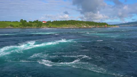 whirlpools of the maelstrom of saltstraumen nordland norway