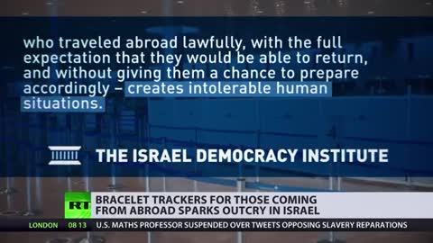 Israel Bracelet Tracker Enforces 14 Day Home Quarantine, 2nd Choice is Military Hotel (Мirror)