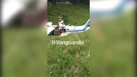 Accidente aéreo cerca al Aeropuerto de Bucaramanga dejó tres muertos