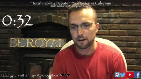 Debate ~Total Inability~ Joshua Gibbs (Free Grace) vs Dr. Stephen Boyce (Calvinist)