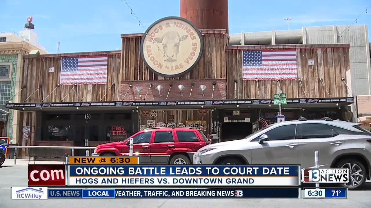 Ongoing battle between Hogs & Heifers, Downtown Grand heads to court