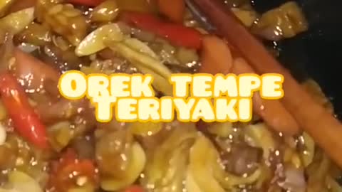 Delicious Recipes | Cooking Tempeh Teriyaki Orek