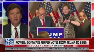 Tucker Carlson’s Rant on Sidney Powell Shocks His Audience