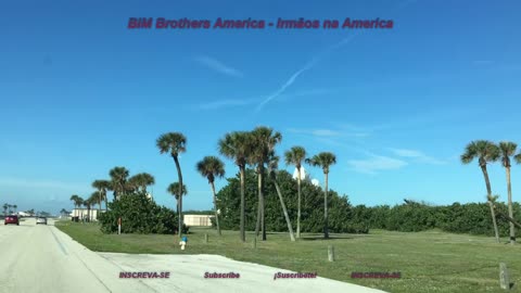 Acidente de Carro + Patrick Air Force Base + Satellite Cocoa Beach Brevard County + Florida + USA