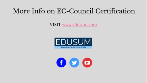 EC-Council 112-51 Certification Exam: Sample Questions and Answers