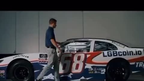 NASCAR driver who inspired "let's go Brandon" unveils new "LGB" car, libs melt down