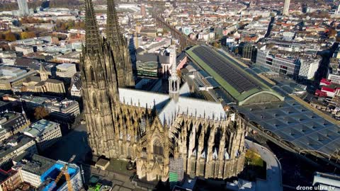 Cologne - taken by drone
