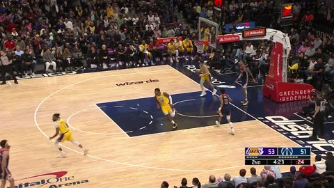 NBA: LeBron to AD! Lakers Unveil Long-Range Alley-Oop vs. Wizards