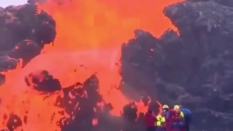Iceland eruption after 800 years !