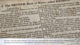 Exodus chapter 4 (Returning to Egypt)