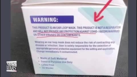 Masks Don't Work: Even the Best Mask (N95) Says So On the Box