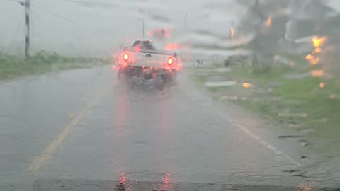 Exclusive Louisiana thunderstorms and rain ⛈