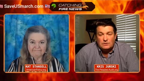 Catching Fire News Kat Stansell and Kris Jurski - serious Election Voting problems in Florida