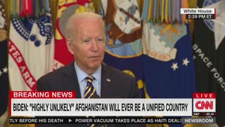 Biden Speaking On Afghanistan In July