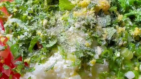 Keto tabbouleh salad