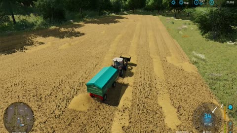 Part 37: Collecting straw | Farming Simulator 22 | Chilliwack map | Timelapse | (1080p60)