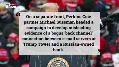 President Trump sues Hillary Clinton for $25million.