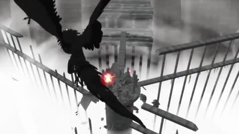 RWBY: Deathstalker/Giant Nevermore fight in 60FPS