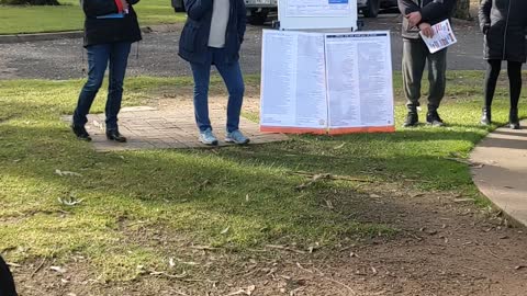 Wangaratta Regional Stand in the Park, 19/6/2022 - Kim Burgess - Data Analysis of vaccine injuries