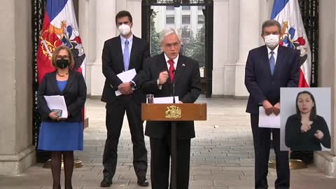 Piñera: "Condenamos cualquier atentado a los derechos humanos"