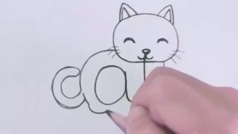 How to turn Words Cat Into a Cartoon Cat.