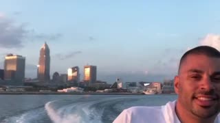 Beautiful Downtown Cleveland from the water ! #PIA